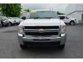 2009 Summit White Chevrolet Silverado 2500HD Work Truck Crew Cab 4x4  photo #7