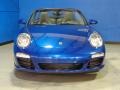 2009 Aqua Blue Metallic Porsche 911 Carrera Cabriolet  photo #2