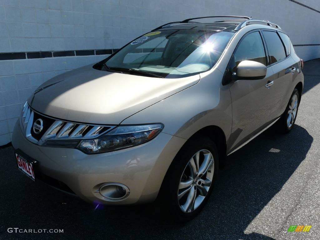 2009 Murano LE AWD - Saharan Stone Metallic / Beige photo #14