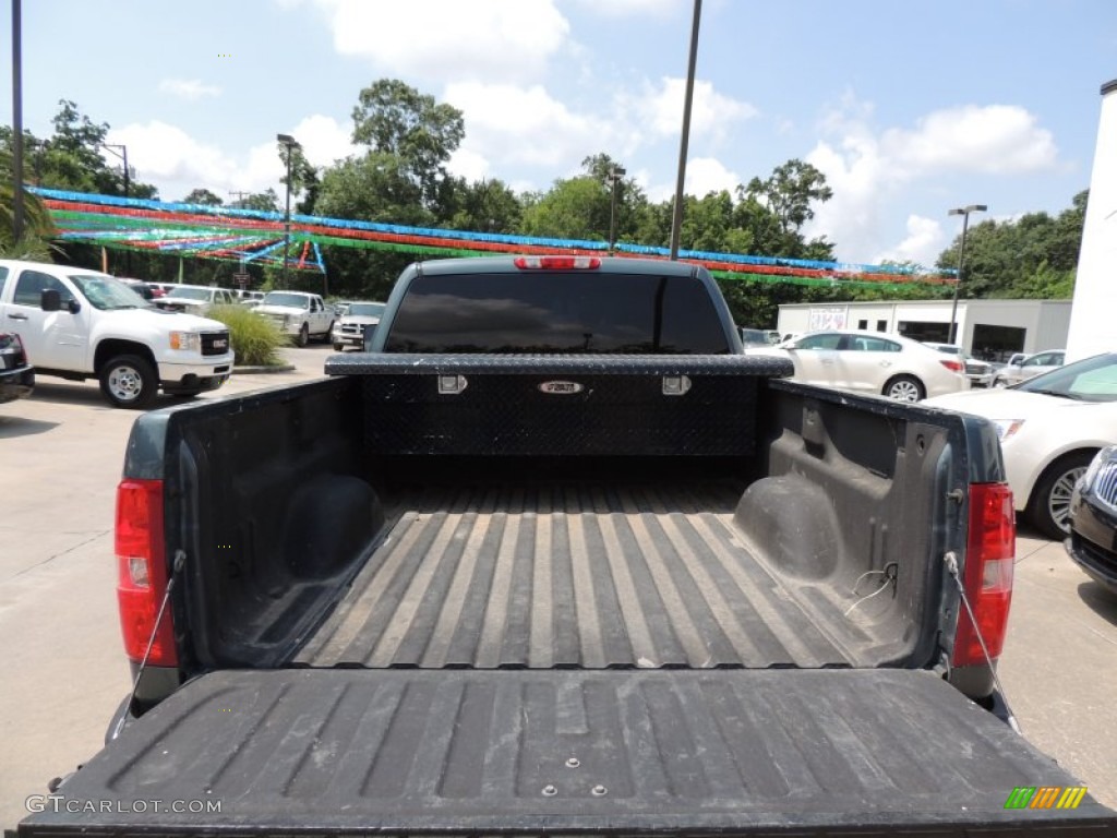 2007 Silverado 1500 LT Extended Cab 4x4 - Blue Granite Metallic / Ebony Black photo #6