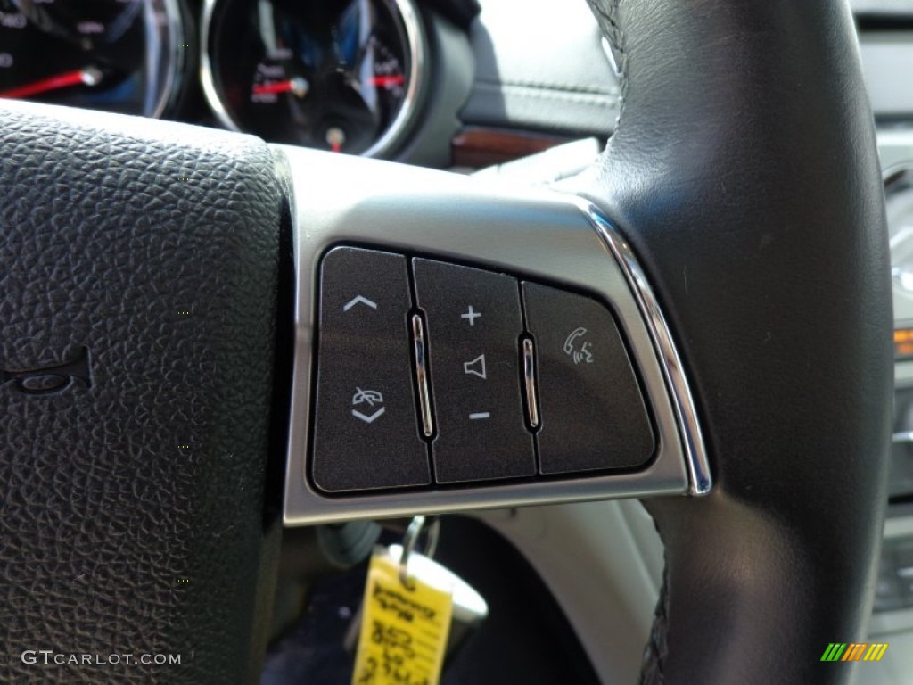 2009 CTS Sedan - Blue Diamond Tri-Coat / Light Titanium/Ebony photo #14