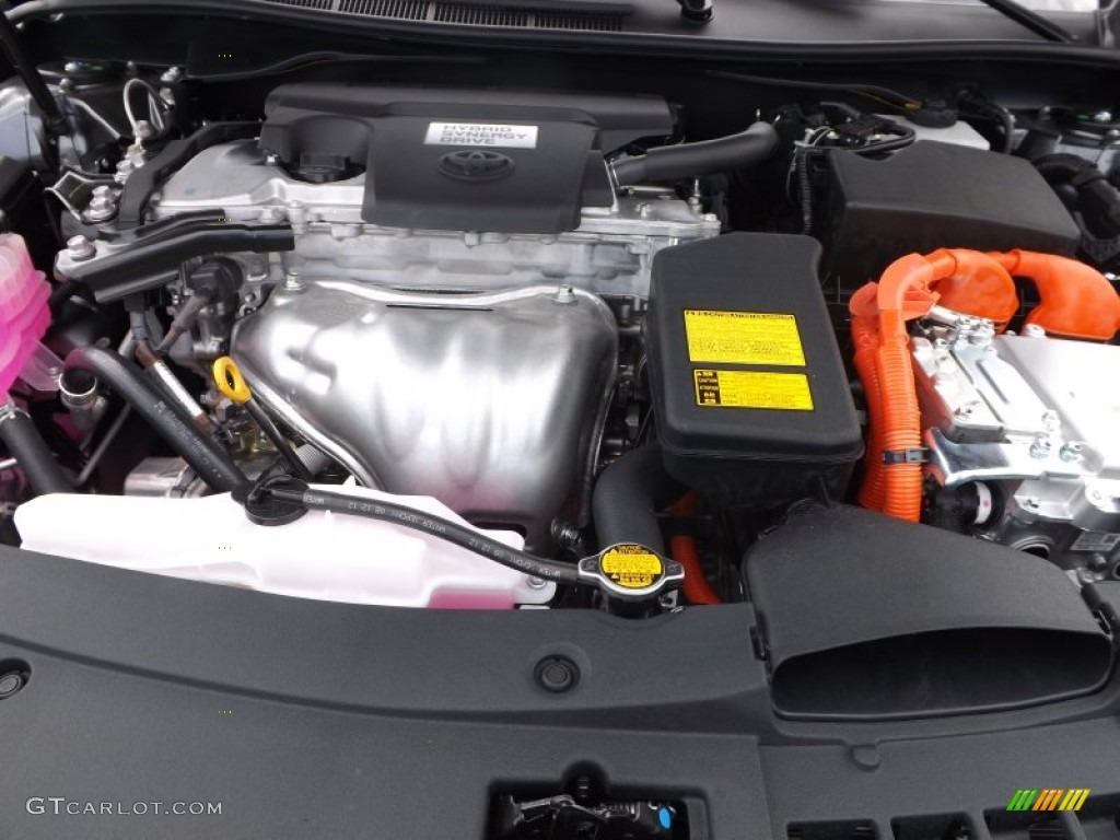 2013 Camry Hybrid XLE - Magnetic Gray Metallic / Light Gray photo #21