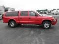 Flame Red 2000 Dodge Dakota SLT Crew Cab 4x4