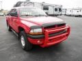 Flame Red - Dakota SLT Crew Cab 4x4 Photo No. 2