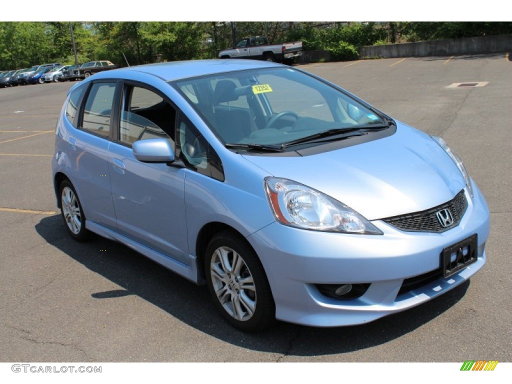 Blue Sensation Pearl 2010 Honda Fit Sport Exterior Photo #81410237