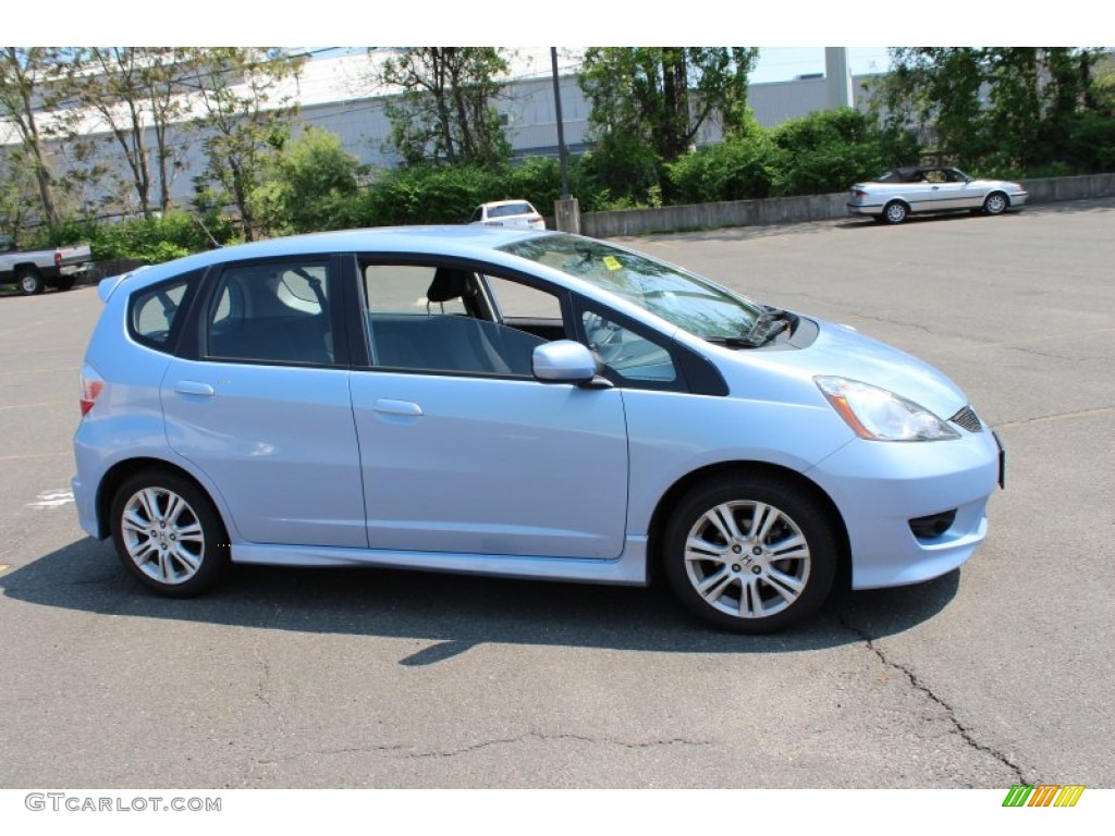 Blue Sensation Pearl 2010 Honda Fit Sport Exterior Photo #81410256