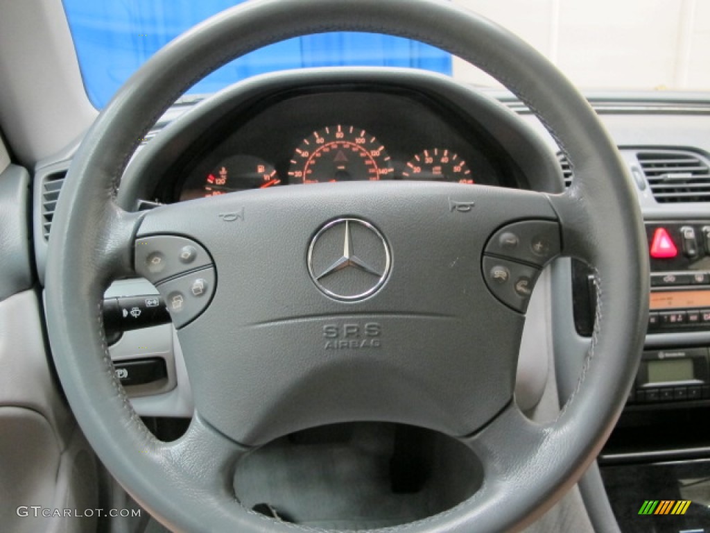 2001 Mercedes-Benz CLK 430 Cabriolet Steering Wheel Photos