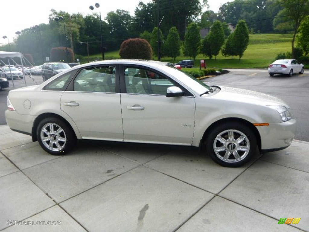 2008 Sable Premier AWD Sedan - Light Sage Metallic / Light Camel photo #6