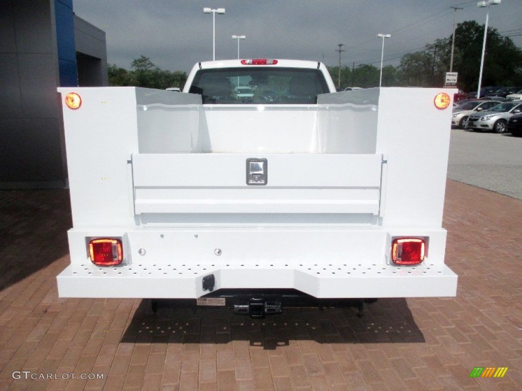 2013 Silverado 2500HD Work Truck Regular Cab 4x4 Utility - Summit White / Dark Titanium photo #14