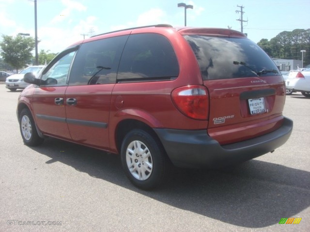 2007 Caravan SE - Inferno Red Crystal Pearl / Medium Slate Gray photo #4