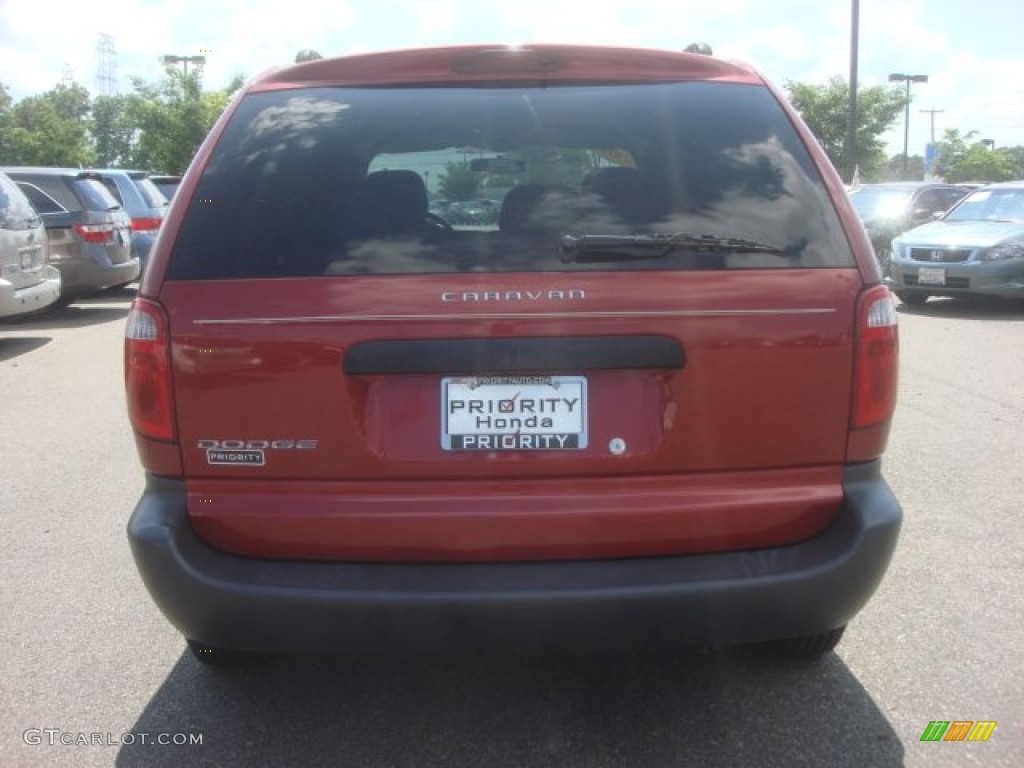 2007 Caravan SE - Inferno Red Crystal Pearl / Medium Slate Gray photo #5
