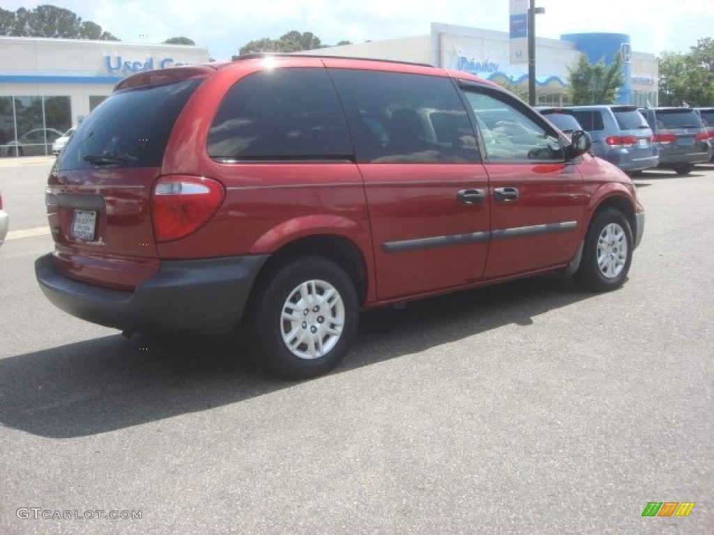 2007 Caravan SE - Inferno Red Crystal Pearl / Medium Slate Gray photo #6