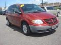 2007 Inferno Red Crystal Pearl Dodge Caravan SE  photo #9