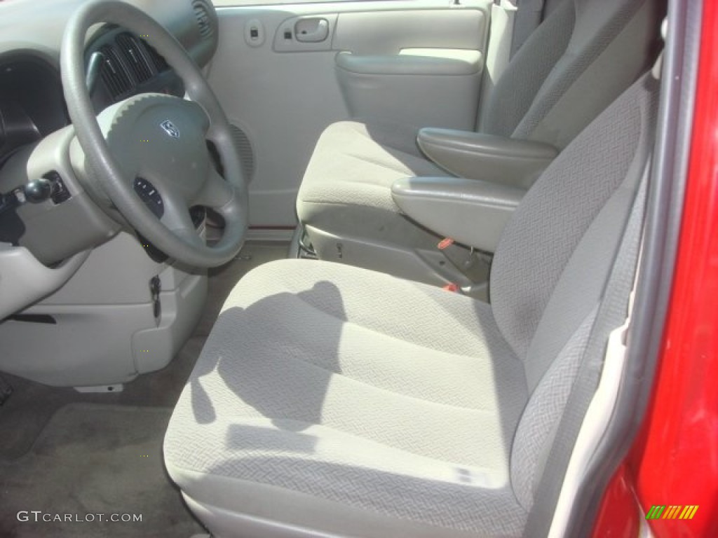 2007 Caravan SE - Inferno Red Crystal Pearl / Medium Slate Gray photo #11