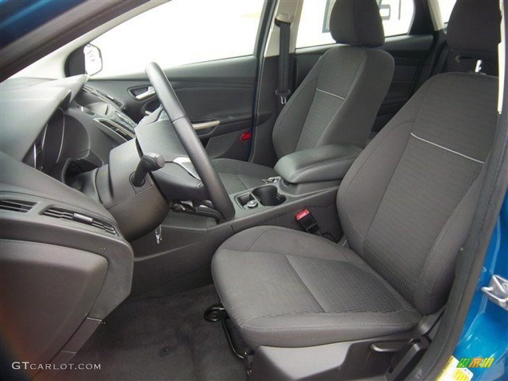 2012 Focus SEL Sedan - Blue Candy Metallic / Charcoal Black photo #12