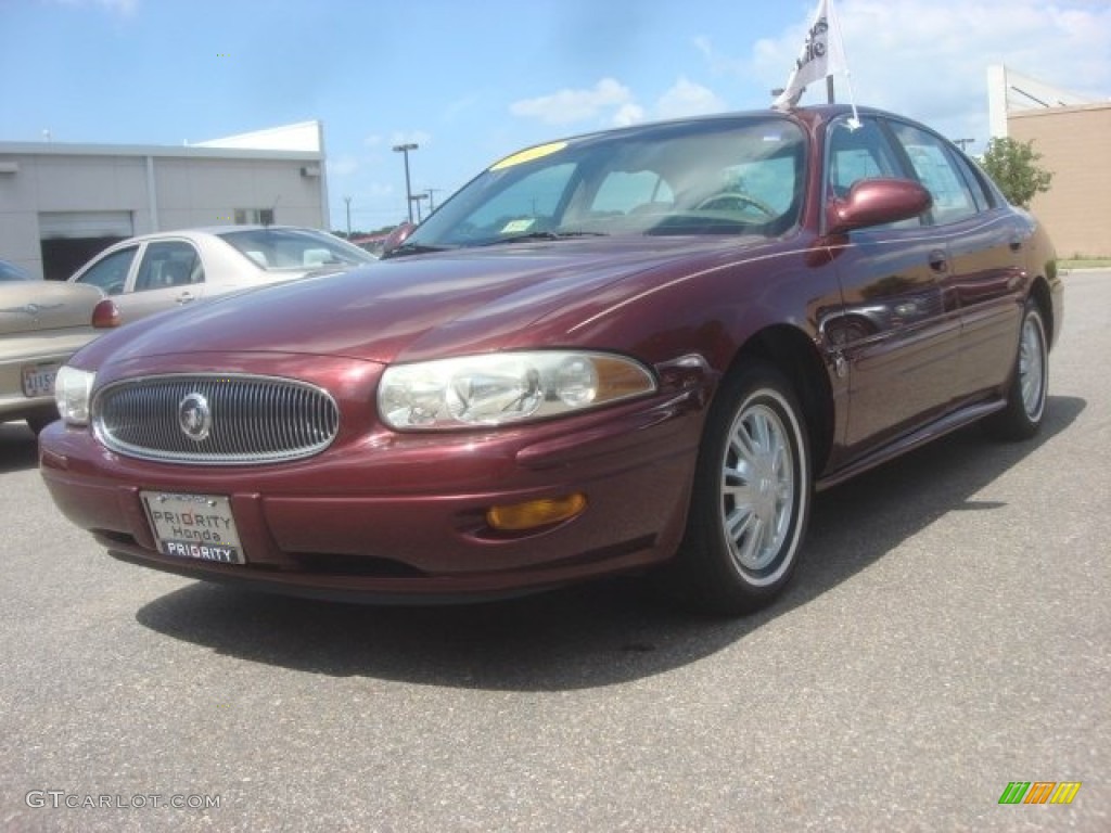 2002 LeSabre Custom - Medium Red Pearl / Medium Gray photo #1