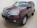 2010 Dark Cherry Pearl Honda Pilot EX 4WD  photo #4