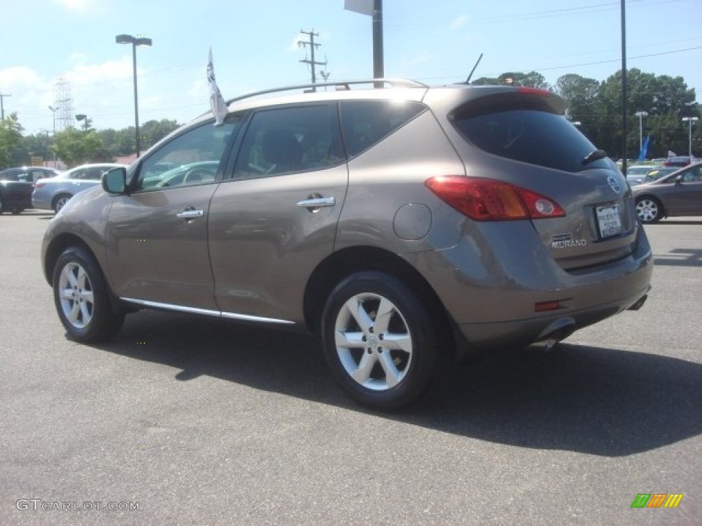 2009 Murano SL - Tinted Bronze Metallic / Beige photo #4