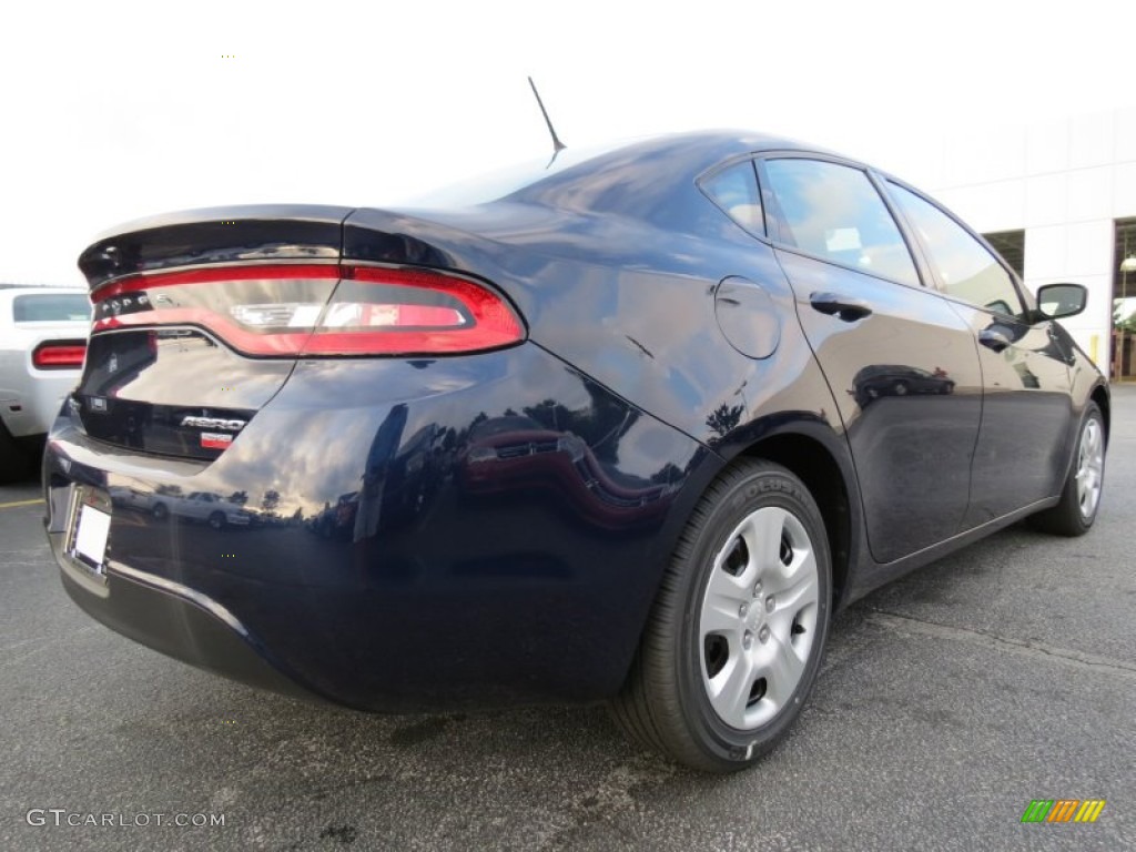 2013 Dart Aero - True Blue Pearl Coat / Black photo #3