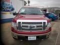 2010 Red Candy Metallic Ford F150 Lariat SuperCrew 4x4  photo #2