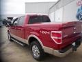 2010 Red Candy Metallic Ford F150 Lariat SuperCrew 4x4  photo #9