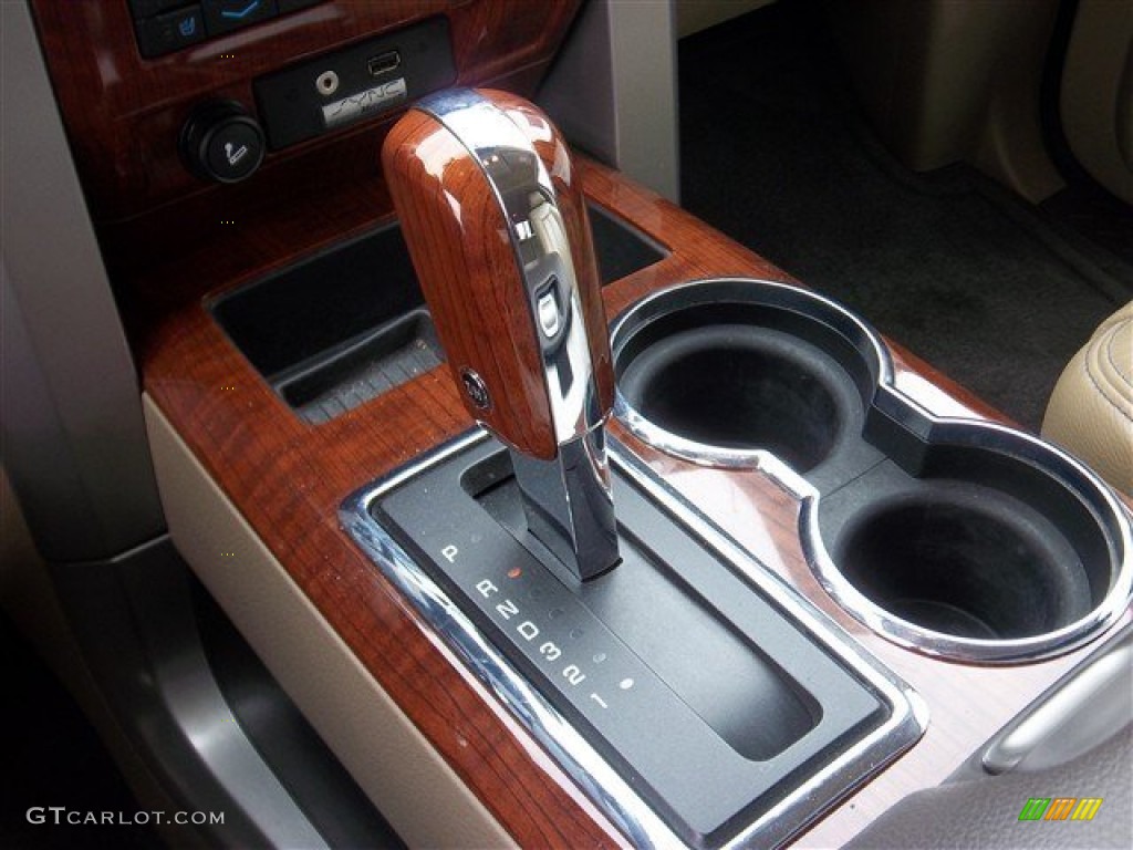 2010 F150 Lariat SuperCrew 4x4 - Red Candy Metallic / Medium Stone photo #33
