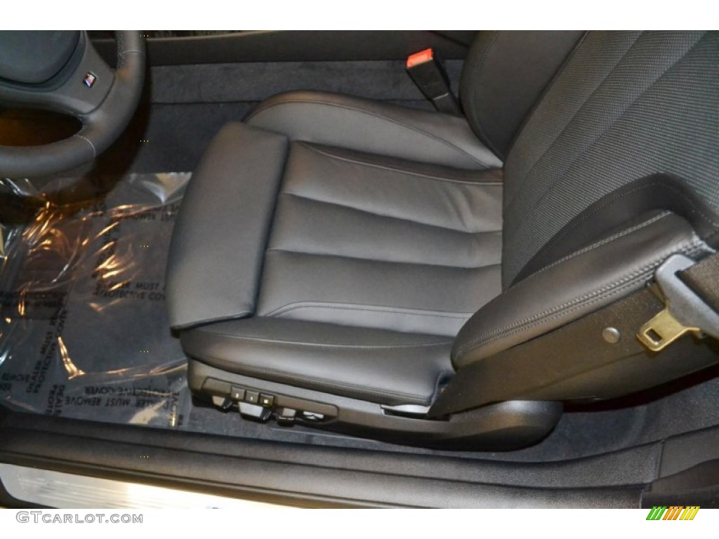 Black Interior 2014 BMW 6 Series 650i Convertible Photo #81416320