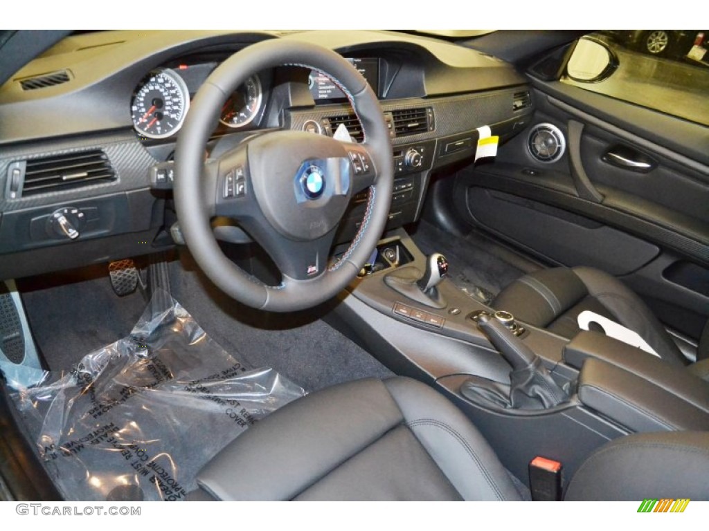 Black Interior 2013 BMW M3 Coupe Photo #81416974