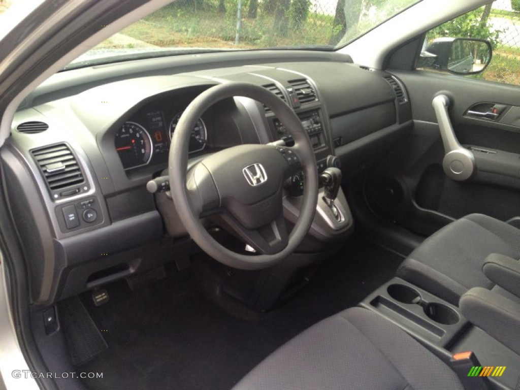 Black Interior 2007 Honda CR-V LX 4WD Photo #81417216