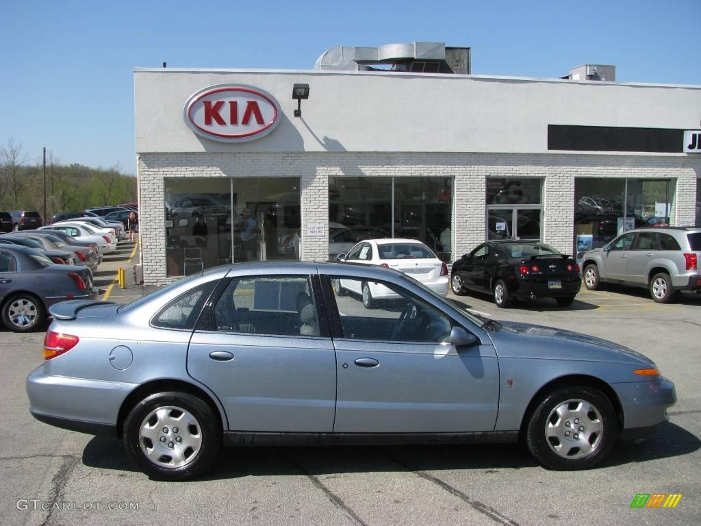 2001 L Series L300 Sedan - Blue Silver / Tan photo #2