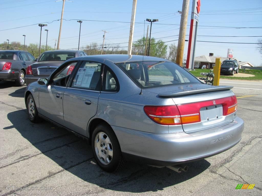 2001 L Series L300 Sedan - Blue Silver / Tan photo #4