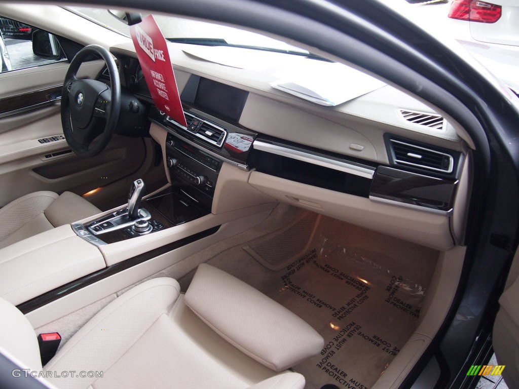 2010 7 Series 750Li Sedan - Space Gray Metallic / Oyster Nappa Leather photo #3