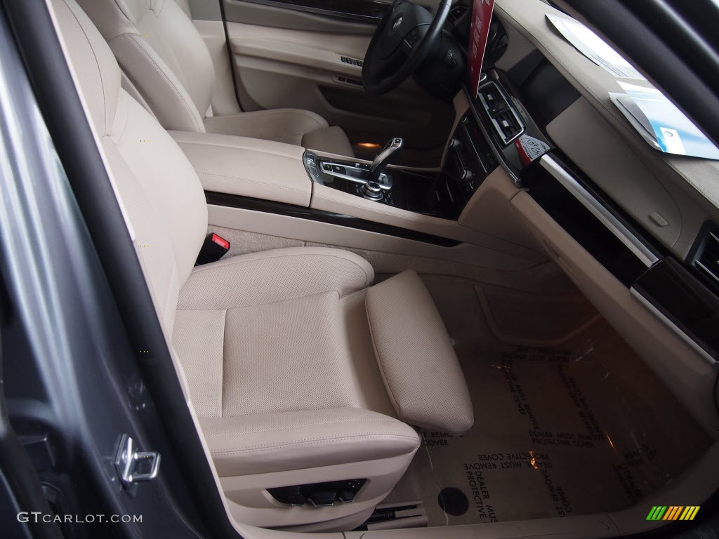 2010 7 Series 750Li Sedan - Space Gray Metallic / Oyster Nappa Leather photo #4