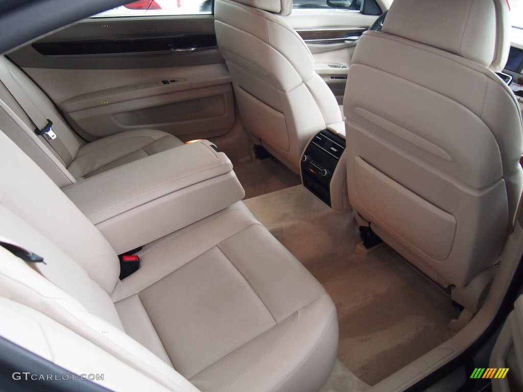 2010 7 Series 750Li Sedan - Space Gray Metallic / Oyster Nappa Leather photo #6