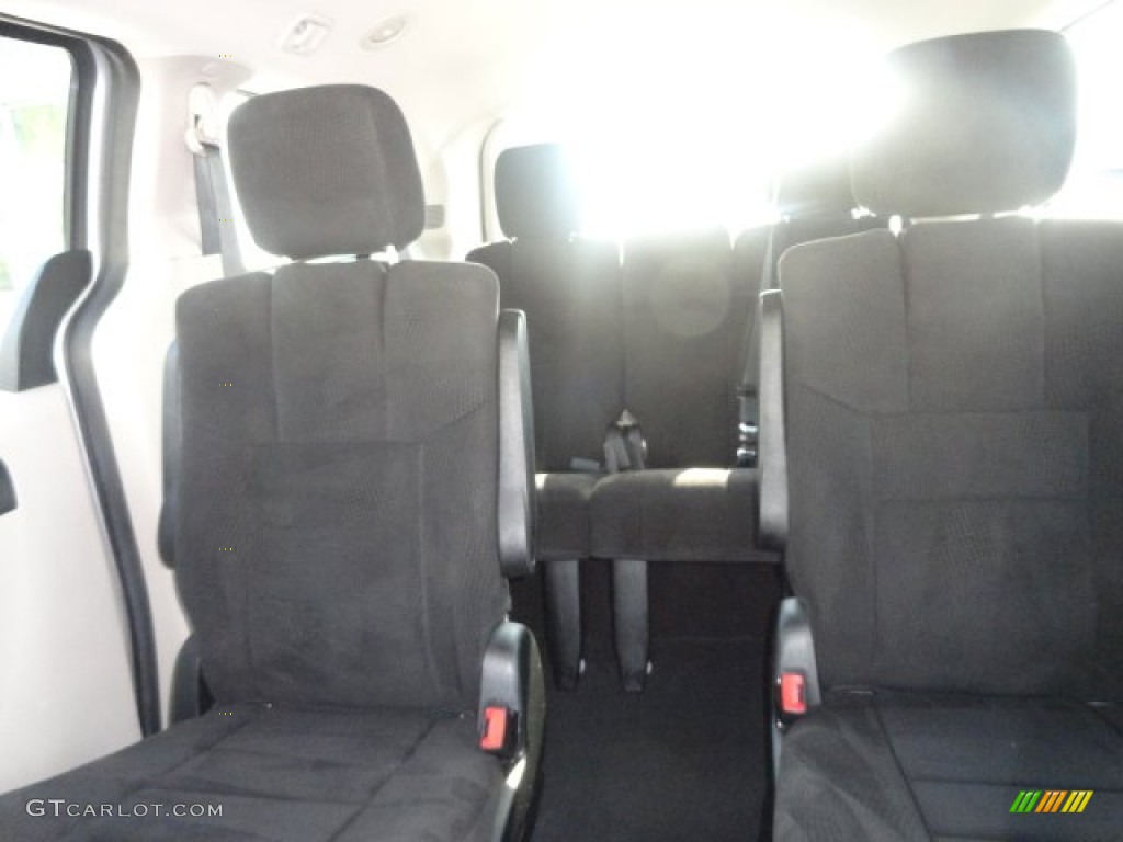 2012 Grand Caravan SXT - Bright Silver Metallic / Black/Light Graystone photo #6