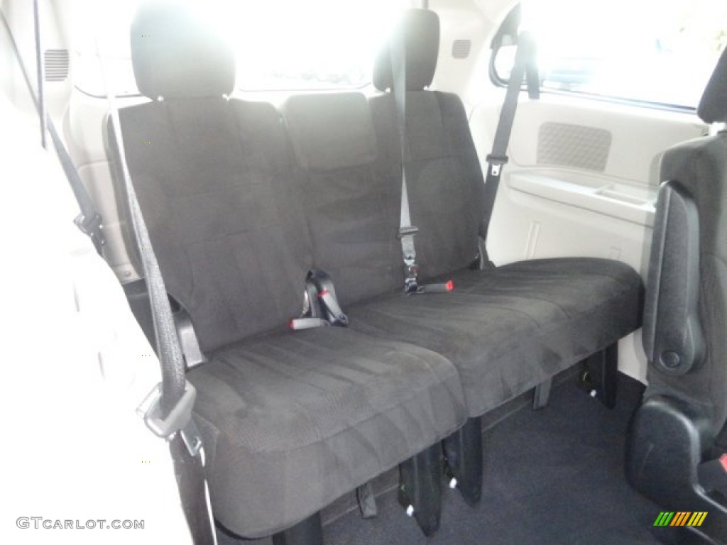 2012 Grand Caravan SXT - Bright Silver Metallic / Black/Light Graystone photo #13