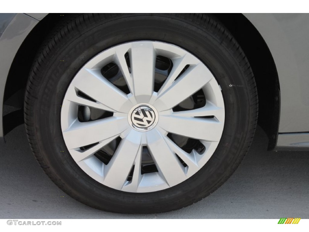 2013 Jetta SE Sedan - Platinum Gray Metallic / Titan Black photo #4