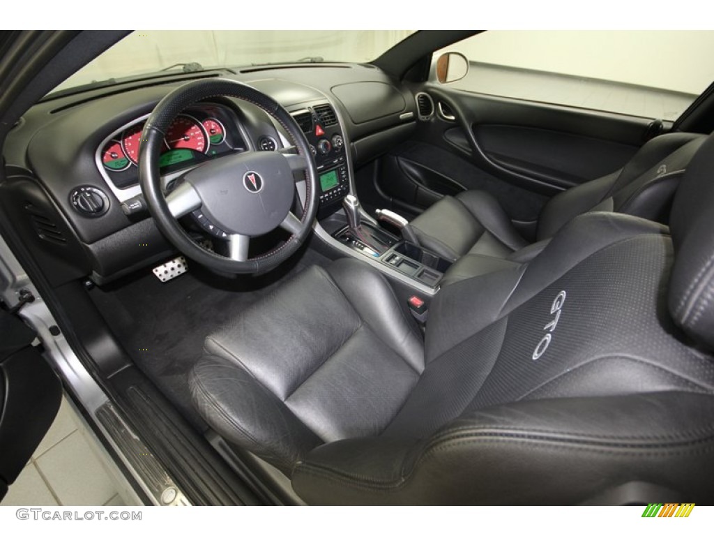 Black Interior 2005 Pontiac GTO Coupe Photo #81419466