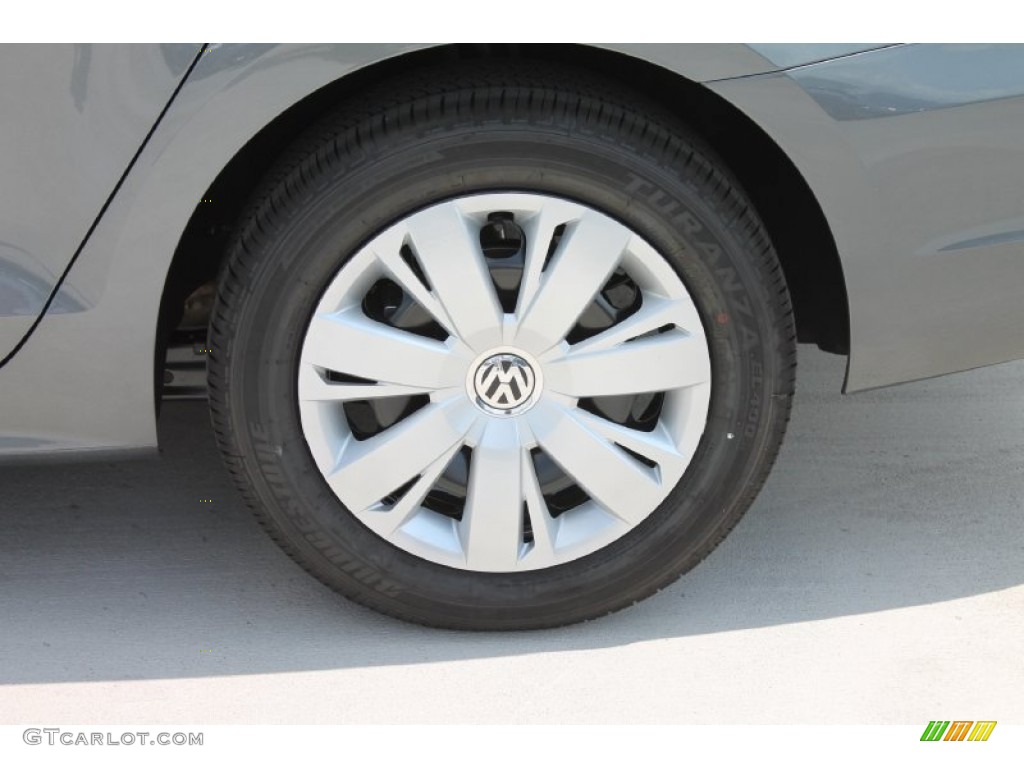 2013 Jetta SE Sedan - Platinum Gray Metallic / Titan Black photo #6