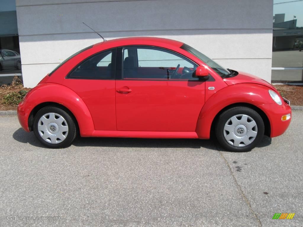 2000 Red Vw Beetle