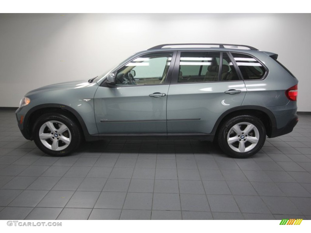 Mineral Green Metallic 2008 BMW X5 3.0si Exterior Photo #81420066