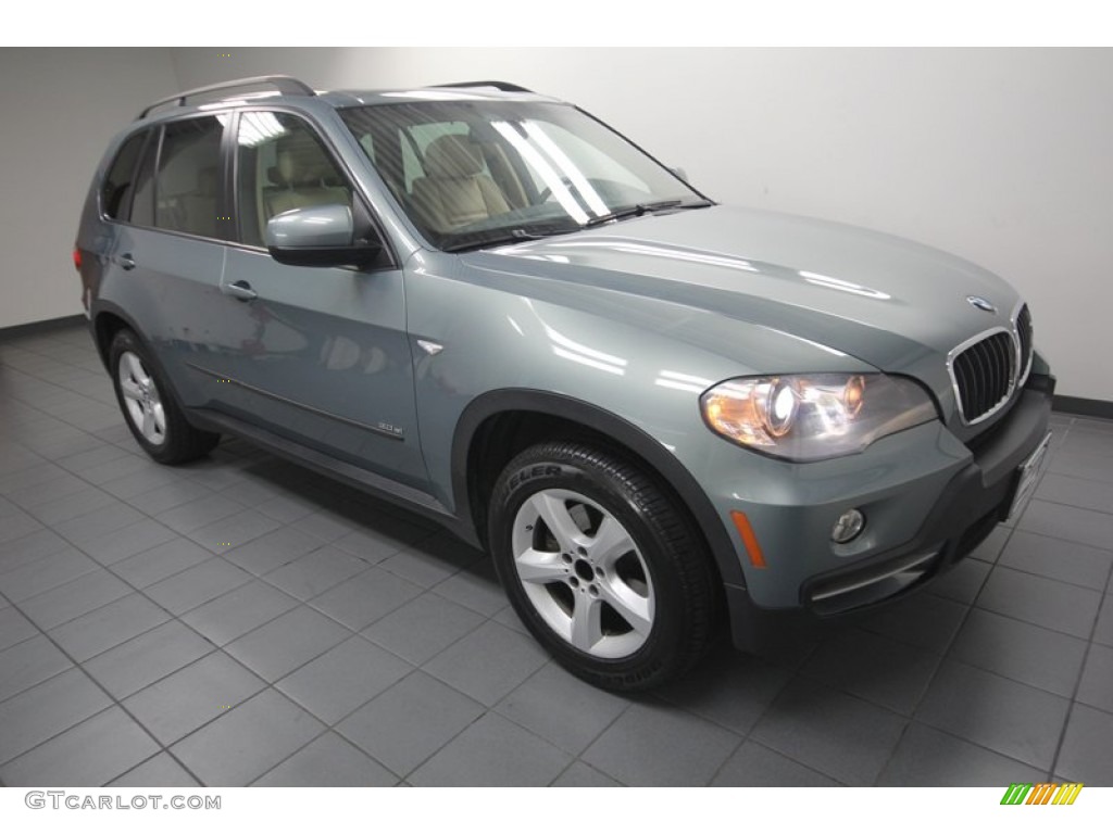 Mineral Green Metallic 2008 BMW X5 3.0si Exterior Photo #81420225
