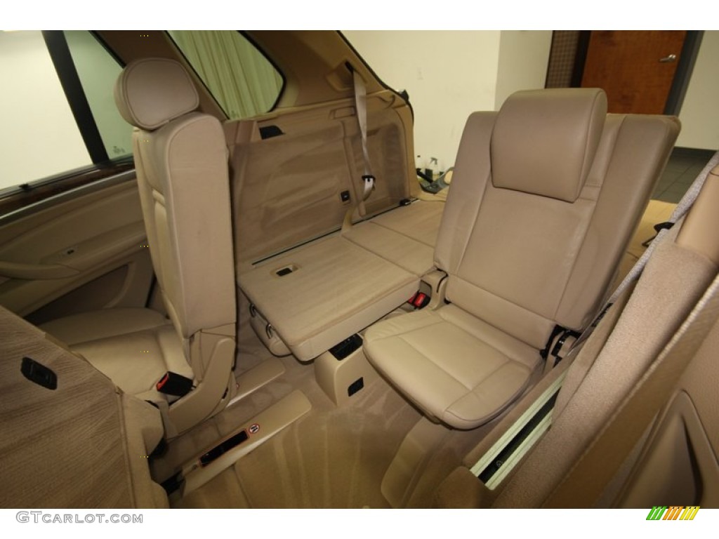 2008 X5 3.0si - Mineral Green Metallic / Sand Beige photo #16