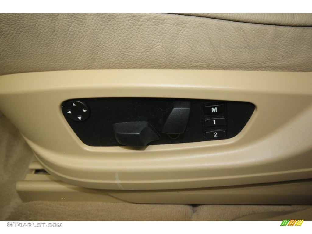 2008 X5 3.0si - Mineral Green Metallic / Sand Beige photo #19