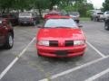 1995 Bright Red Oldsmobile Achieva S Coupe  photo #2