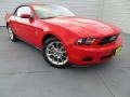 Race Red 2011 Ford Mustang V6 Premium Convertible