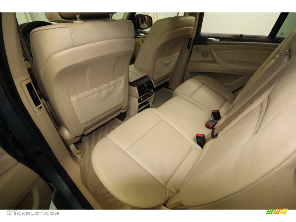 2008 X5 3.0si - Mineral Green Metallic / Sand Beige photo #31