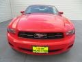 2011 Race Red Ford Mustang V6 Premium Convertible  photo #8