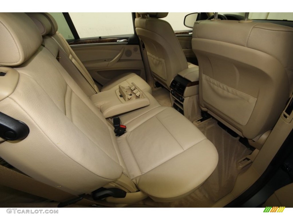 2008 X5 3.0si - Mineral Green Metallic / Sand Beige photo #38