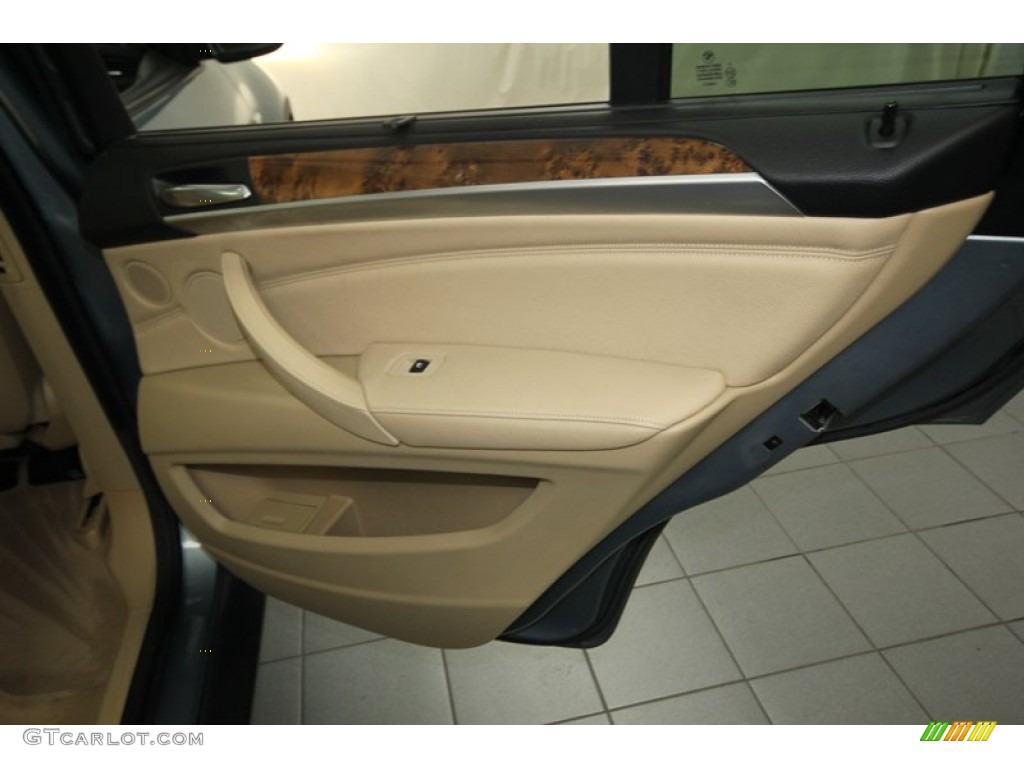 2008 X5 3.0si - Mineral Green Metallic / Sand Beige photo #39